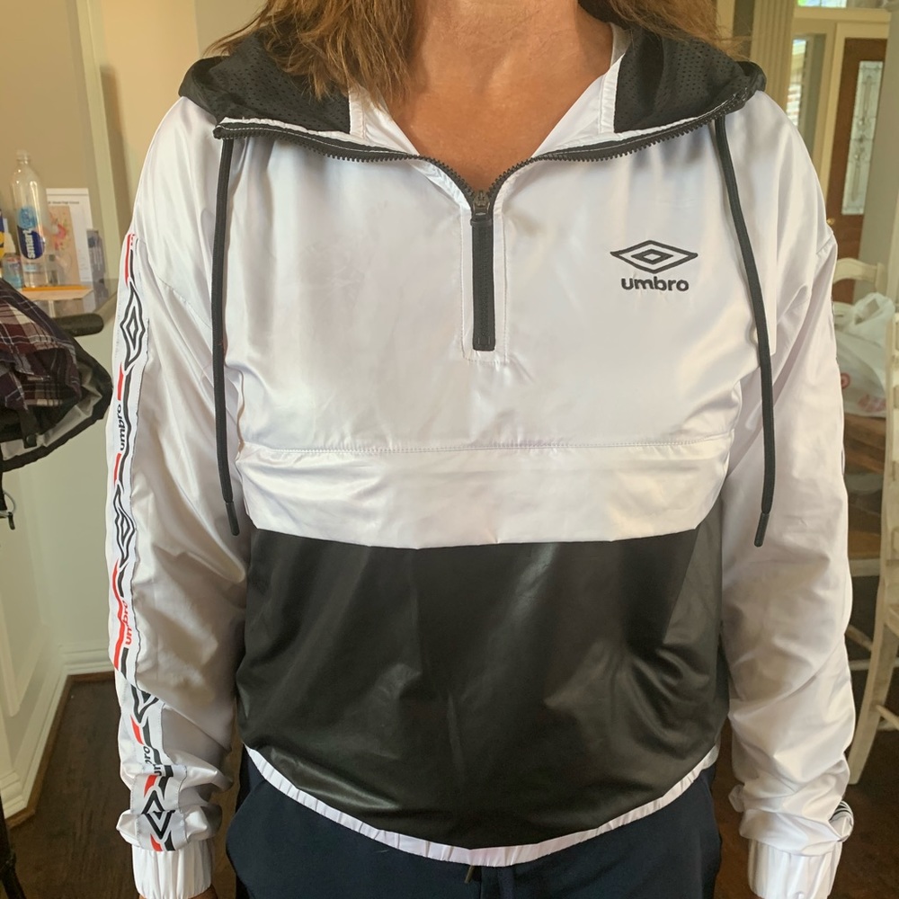 Umbro windbreaker quarter zip